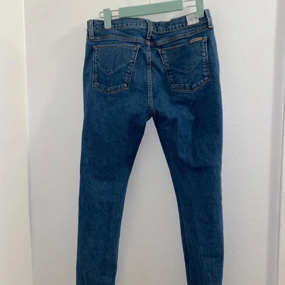 HUDSON Luxe Crop Riley Relaxed straight jeans 26 - Picture 5 of 5